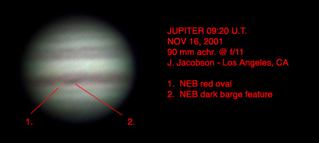 Jupiter-New red spot